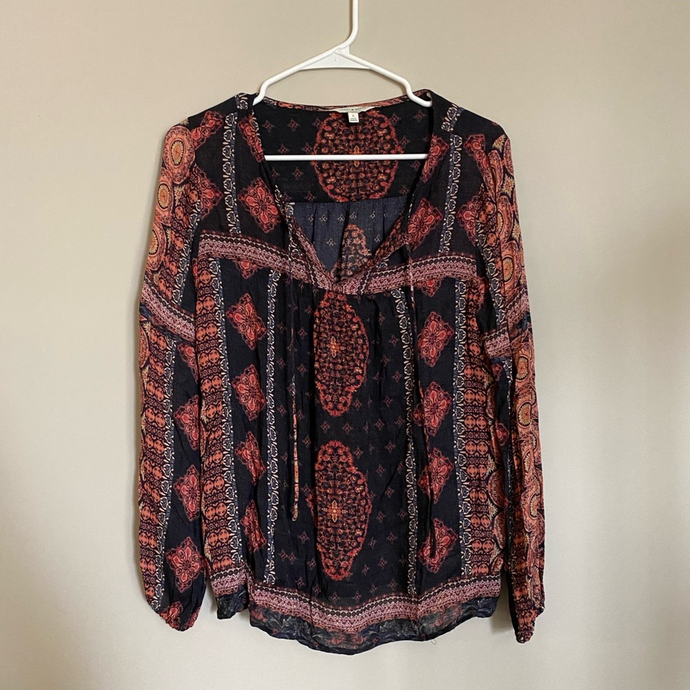 Lucky Brand Patterned Top